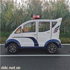  凯驰封闭式电动巡逻车 带冷暖空调 夏天舒适